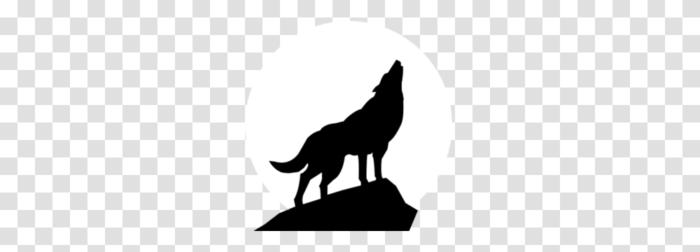 Howling Wolf Silhouette Free Images, Dog, Pet, Canine, Animal Transparent Png