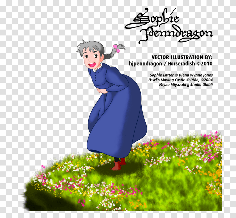 Howls Moving Castle Water, Performer, Person, Flower Transparent Png