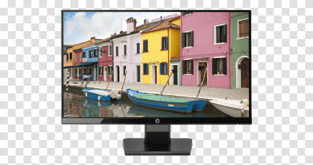 Hp 22w 21.5 Inch Led Monitor, Water, Watercraft, Vehicle, Transportation Transparent Png