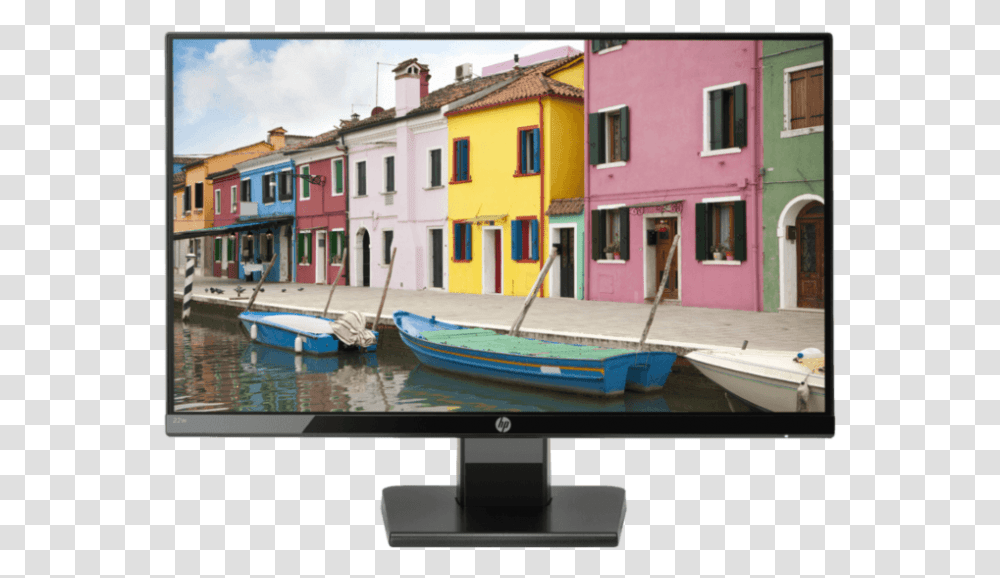 Hp 22w 21.5 Inch Led Monitor, Water, Watercraft, Vehicle, Transportation Transparent Png