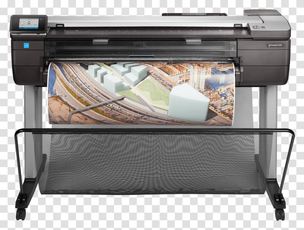 Hp Designjet T830 36 In Multifunction Printer, Machine, Label Transparent Png