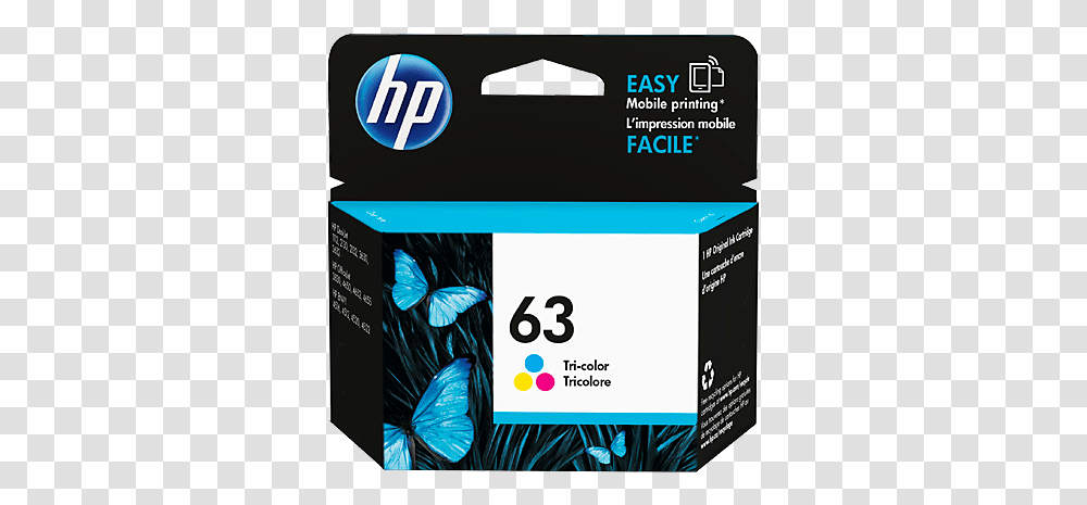 Hp Deskjet 2130 Ink Cartridge, Label, Box, Paper Transparent Png