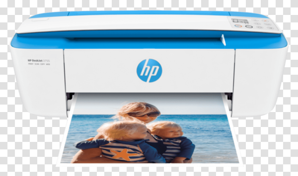 Hp Deskjet Ink Advantage 3775 All In One Printer, Machine, Person, Human, Word Transparent Png