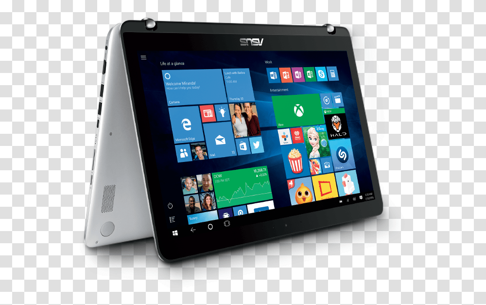Hp Envy X360, Tablet Computer, Electronics, Person, Human Transparent Png