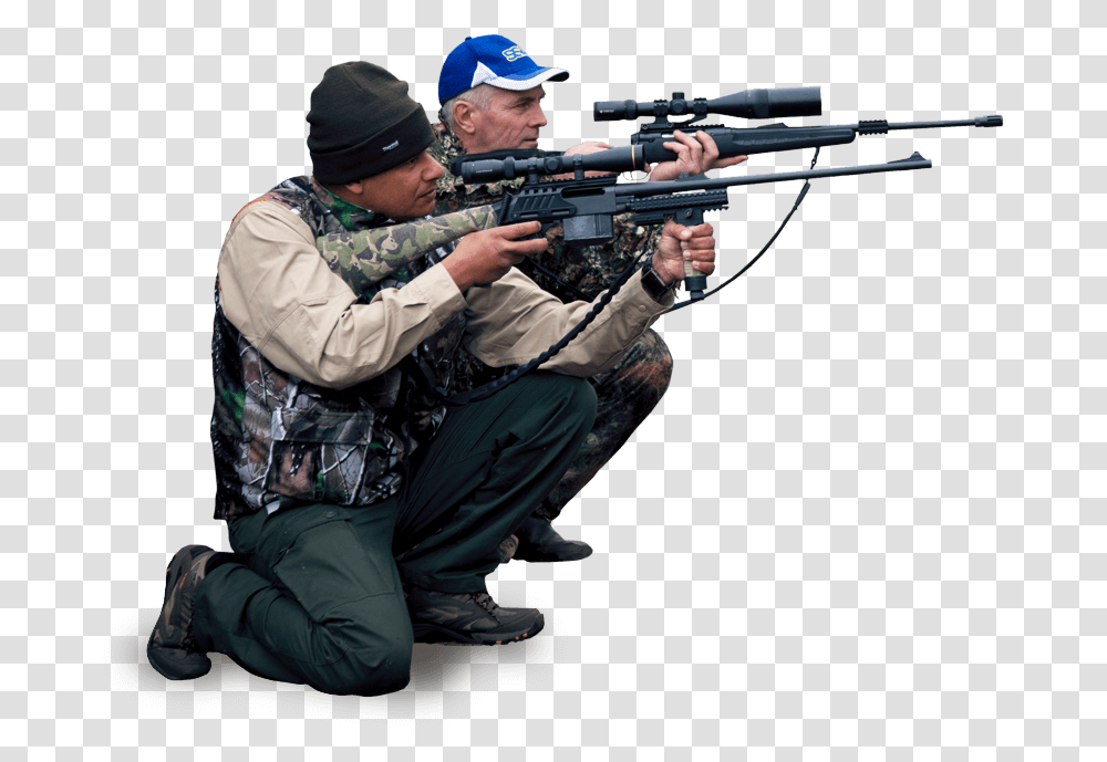 Hp Feature Shoot Rifle, Person, Gun, Weapon, Military Uniform Transparent Png