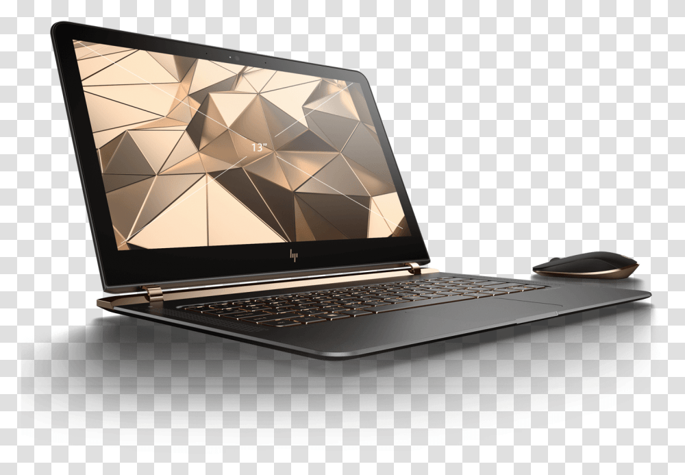 Hp Laptop Image Hp Spectre X360 Black And Copper, Pc, Computer, Electronics, Computer Keyboard Transparent Png