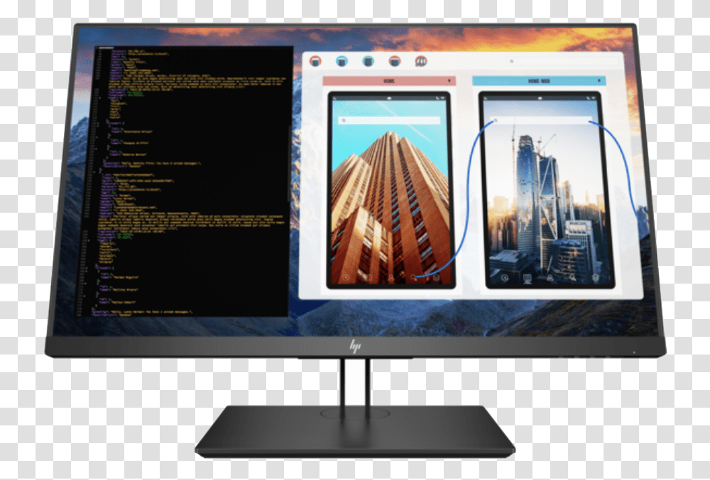 Hp, Monitor, Screen, Electronics, Display Transparent Png