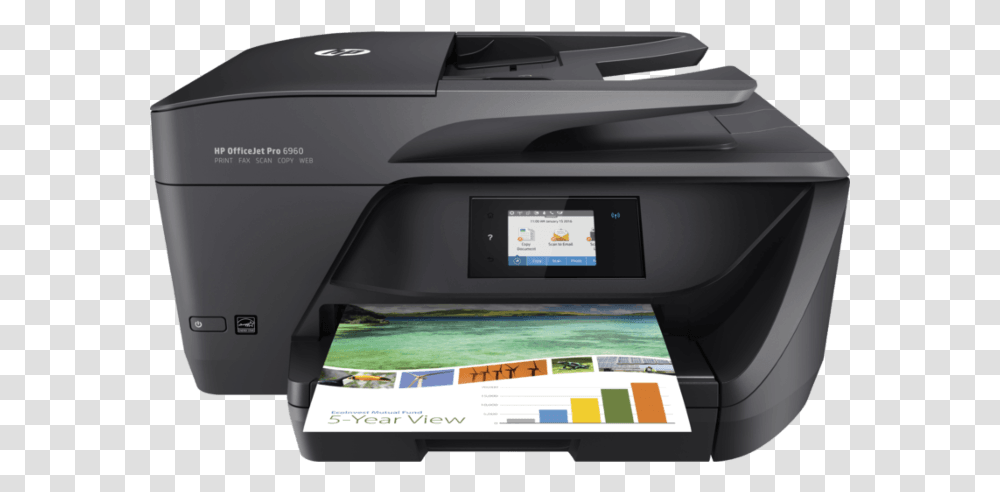 Hp Officejet Pro 6960 All In One Printer, Machine Transparent Png
