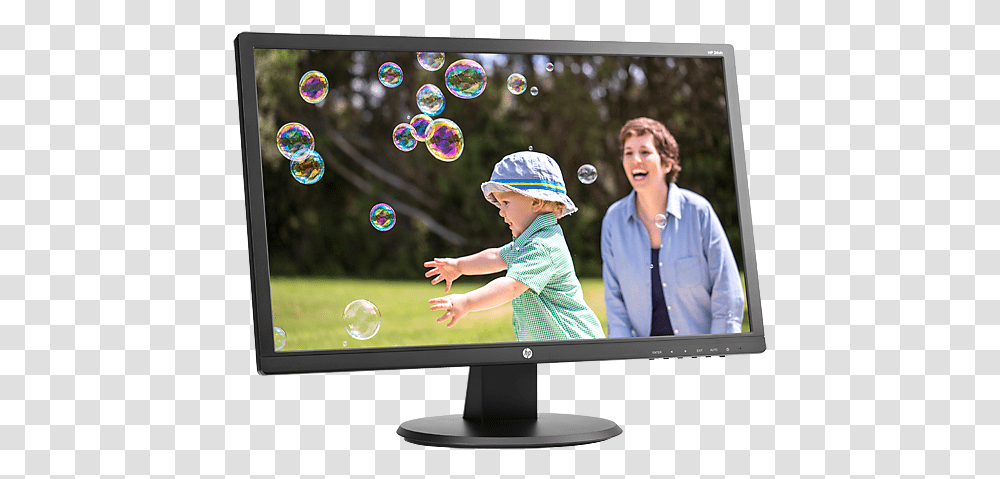 Hp Old 32 Inch Monitor, Person, Screen, Electronics, LCD Screen Transparent Png