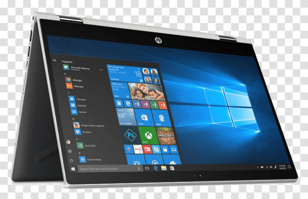 Hp Pavilion X360 14, Computer, Electronics, Tablet Computer, Pc Transparent Png