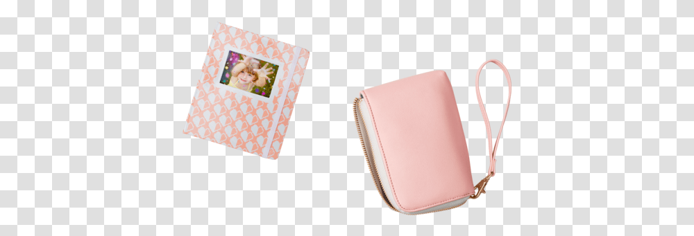 Hp Sprocket Blush & White Heart Photo Album Software And Hp Sprocket Pink Wrislet, Accessories, Accessory, Handbag, Purse Transparent Png