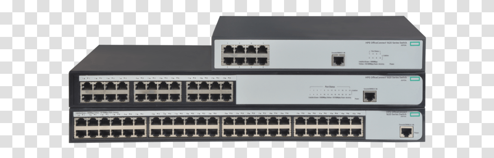 Hpe Officeconnect 1620 Switch Series Hpe 1420 Series Switch, Electronics, Hardware, Hub, Router Transparent Png