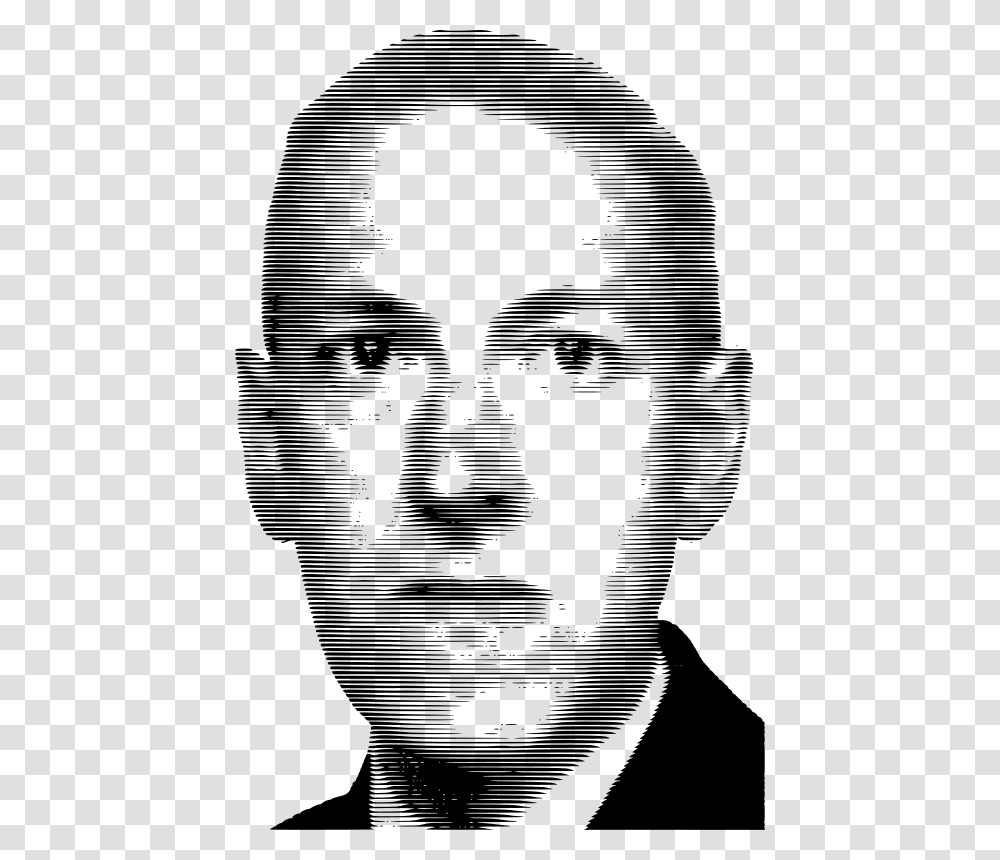 H.P.Lovecraft Ritratto Incisione, Technology, Gray, World Of Warcraft Transparent Png