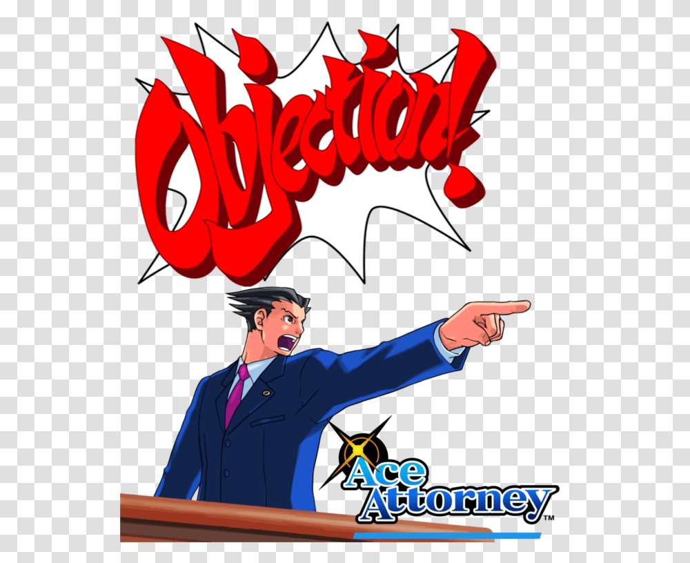 Hq Ace Attorney Ace Attorney Images, Poster, Advertisement, Person Transparent Png