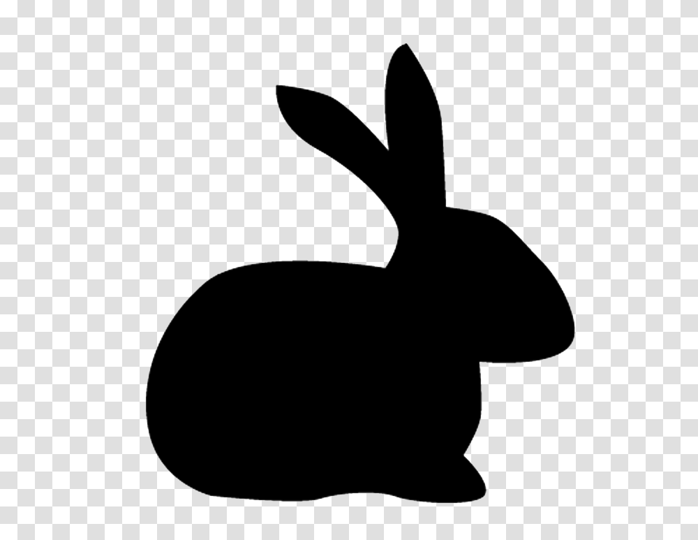 Hq Bunny Rabbit Silhouette Cutouts, Rodent, Mammal, Animal, Stencil Transparent Png