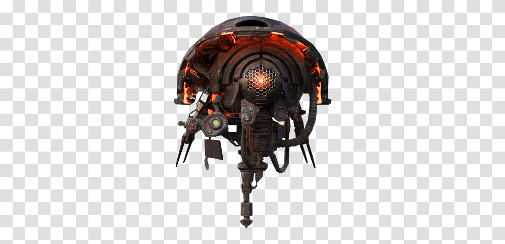 Hq Drone Robot, Helmet, Clothing, Apparel, Quake Transparent Png