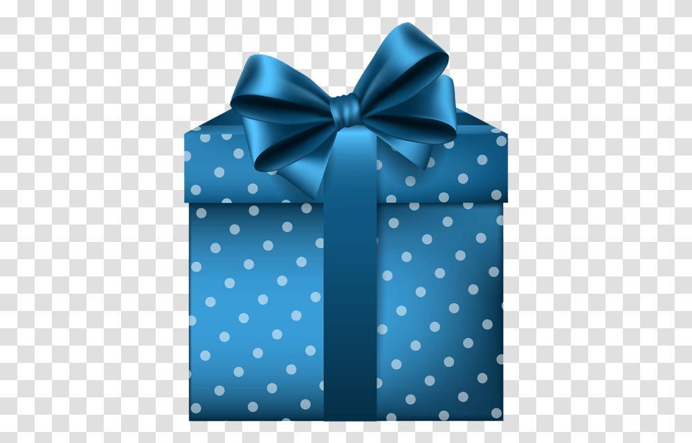 Hq Gift Birthday Box Blue Gift Clipart, Texture, Polka Dot Transparent Png