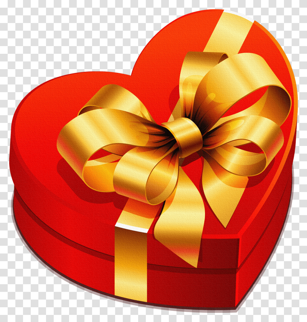 Hq Gift Birthday Box Christmas Images Heart Gift Clipart Transparent Png