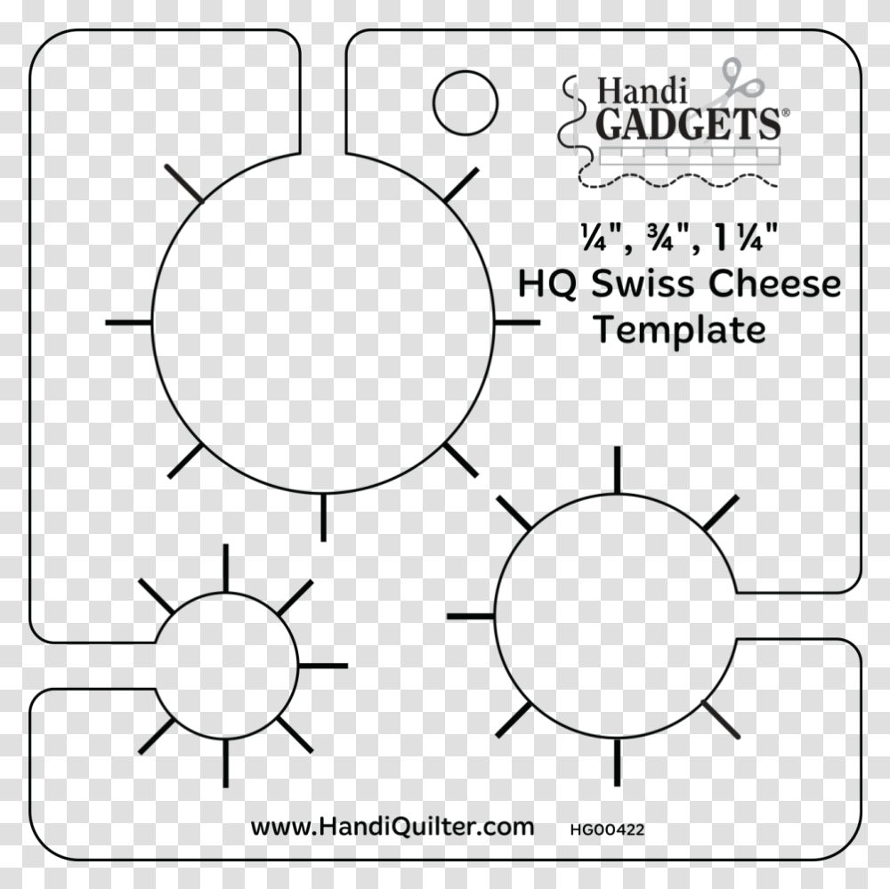 Hq Swiss Cheese Template Hq Swiss Cheese Ruler, Cooktop, Indoors Transparent Png