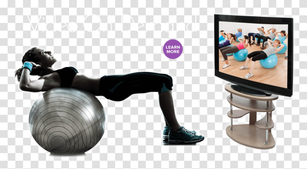 Hr Slidersvideoondemand2 Exercise, Person, Human, Monitor, Screen Transparent Png