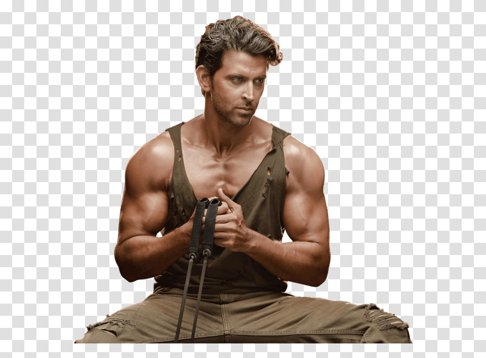 Hrithik Roshan Image Free Download Hrithik Roshan, Person, Human, Photography, Working Out Transparent Png