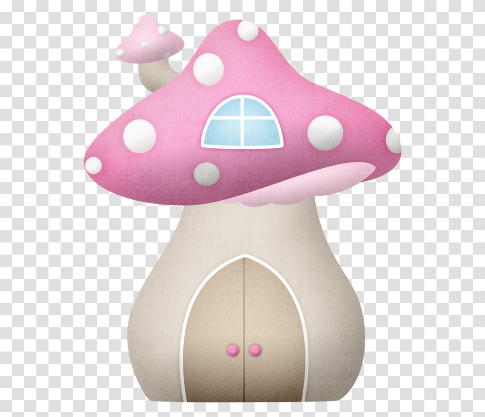 Hroselli Bgampg Mushroom1 Pink Mushroom House Clipart, Toy, Plush, Angry Birds, Figurine Transparent Png