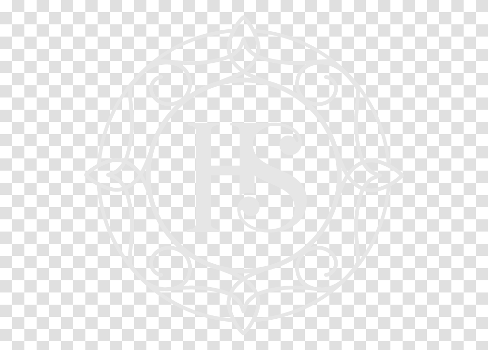 Hs Light Grey Circle, Stencil, Logo Transparent Png
