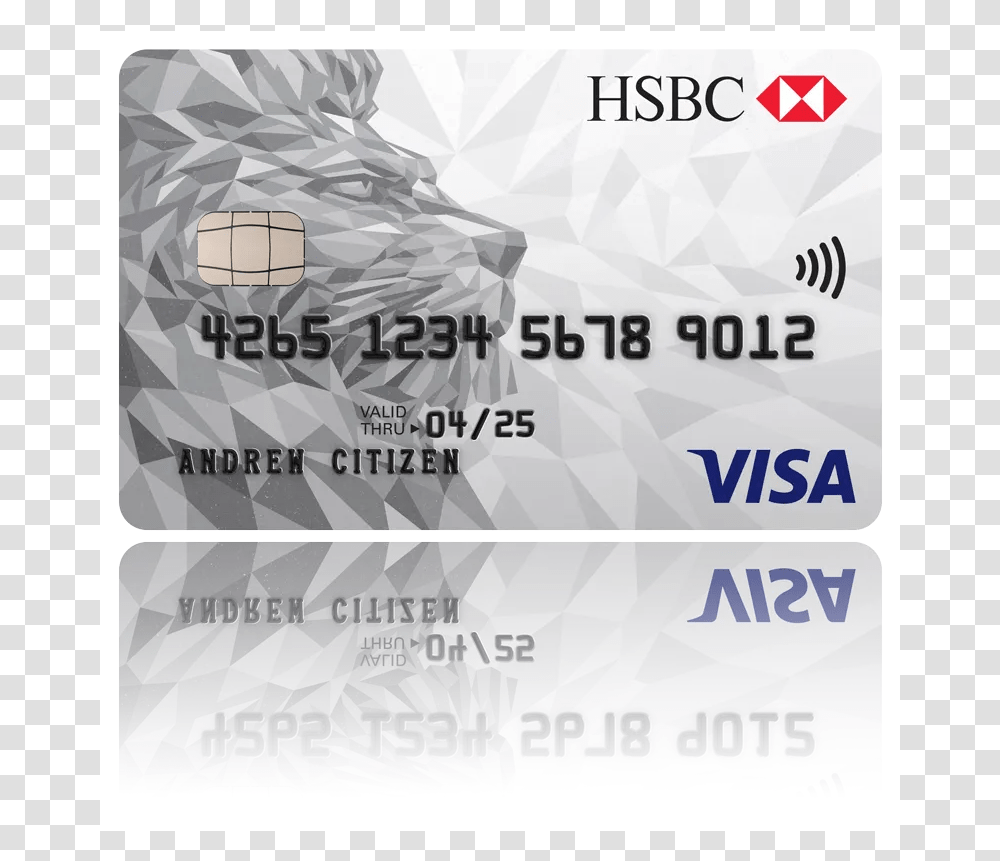 Hsbc Credit Card Uae, Label, Nature Transparent Png