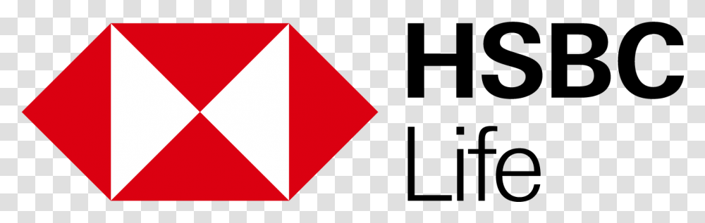 Hsbc Life Logo Triangle, Trademark, Flag Transparent Png