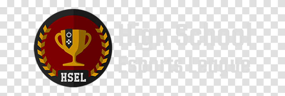 Hsel Logo Horz Text Grey 800px High School Esports League, Trademark, Badge, Word Transparent Png