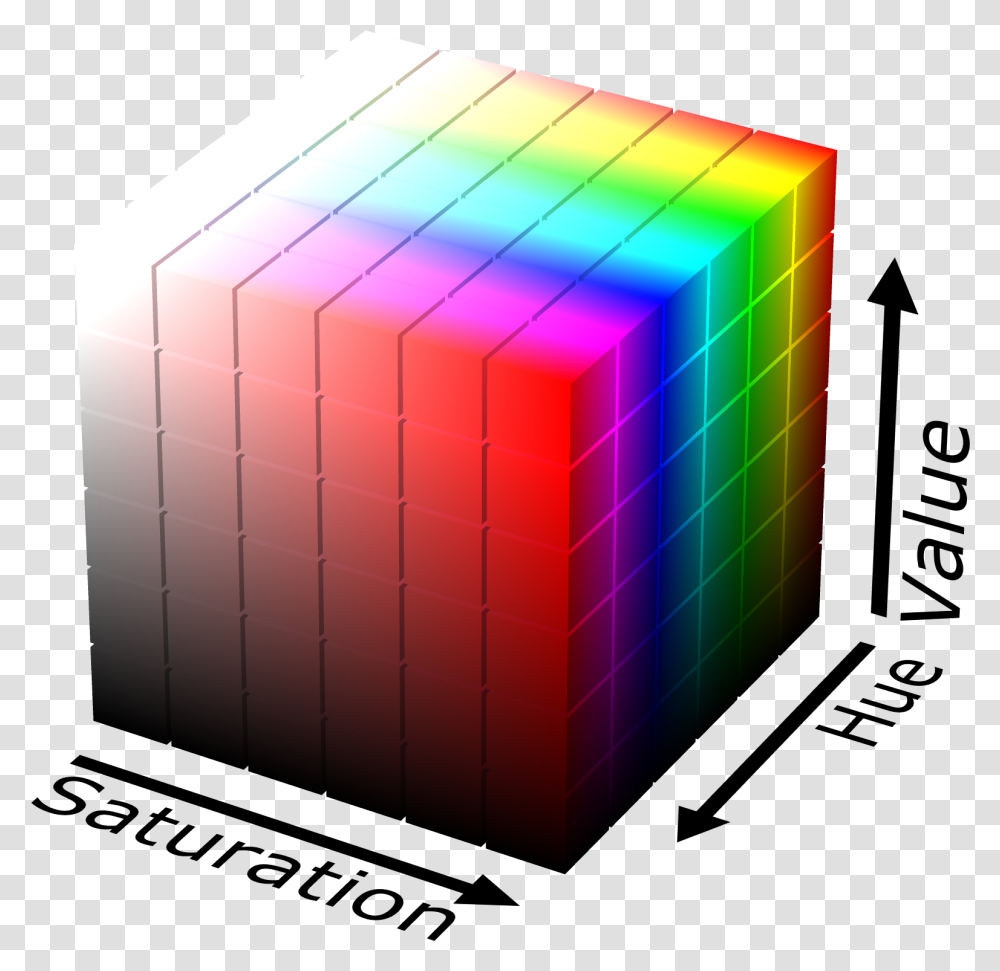 Hsv Cube, Rubix Cube Transparent Png
