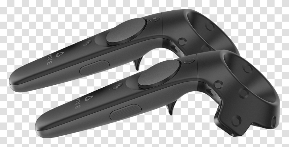 Htc Vive Vr Controllers Vive Virtual Reality Controller, Gun, Weapon, Weaponry, Blade Transparent Png