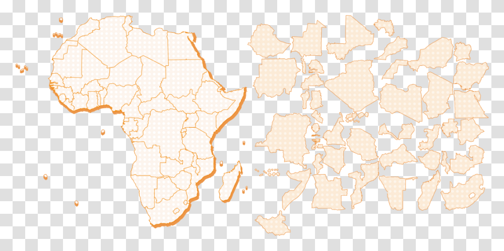 Hth Region Map Africa Map White, Diagram, Plot, Atlas, Painting Transparent Png
