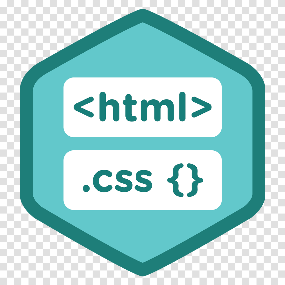 Html Css Icon Html Css Logo, Label, Sticker Transparent Png