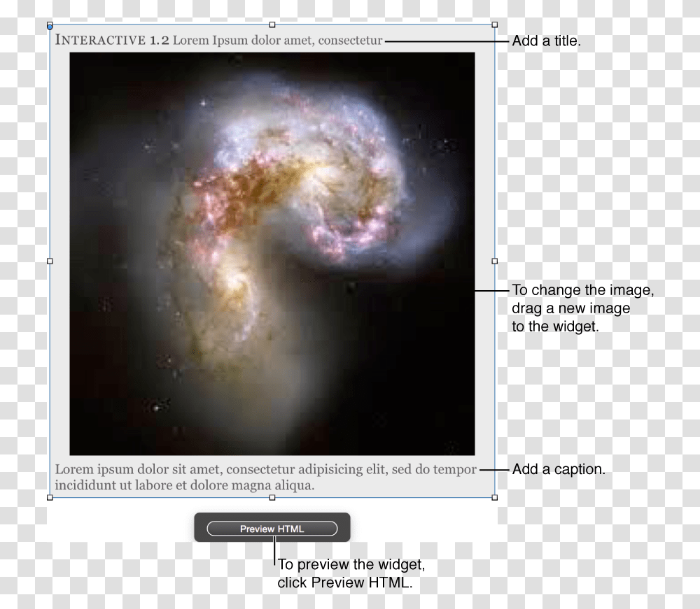 Html Widget Antennae Galaxies Ngc 4038, Monitor, Screen, Electronics, Painting Transparent Png