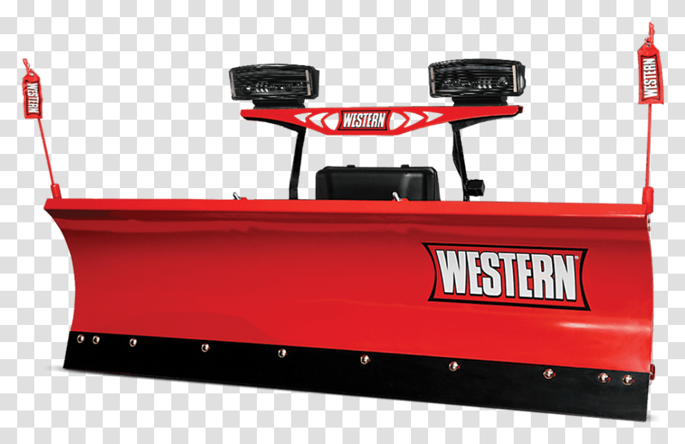 Hts Front Product Image Western Hts Snow Plow, Tractor, Vehicle, Transportation, Bulldozer Transparent Png