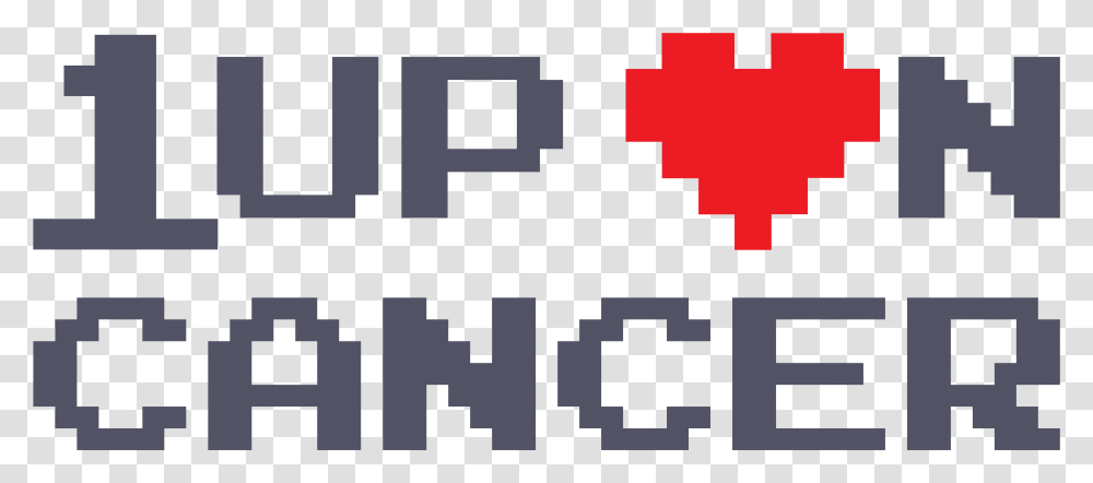 Http 1uponcancer 8bit Words Capcom 8 Bit Words, Logo, Trademark, Red Cross Transparent Png