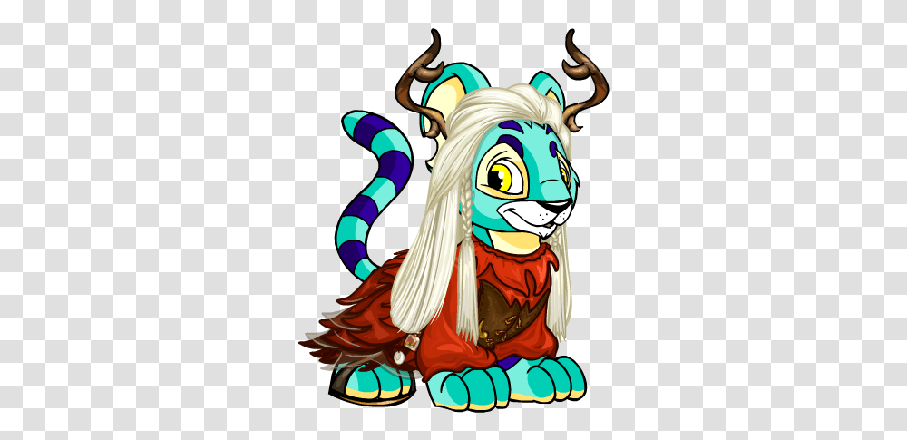 Http Blue Kougra, Costume, Art, Face, Graphics Transparent Png