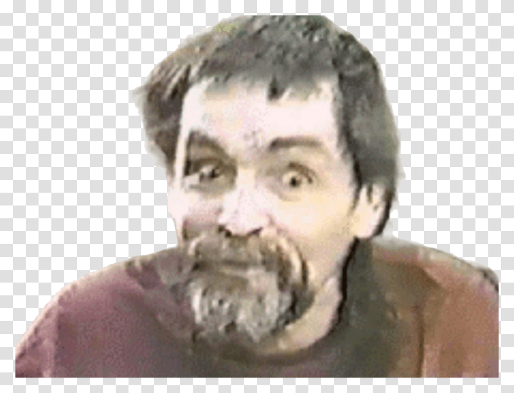 Http Image Noelshack Crazy Charles Manson Gif, Head, Face, Person, Human Transparent Png