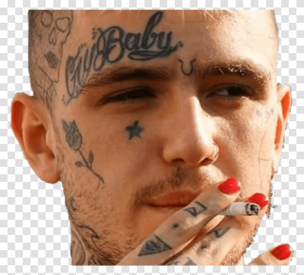 Http Image Noelshack Photo Tatuagens De Rapper Americano, Face, Person, Human, Tattoo Transparent Png