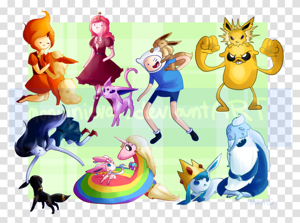 Http Images6 Fanpop Time With Finn And Jake Eeveelutions And Adventure Time, Person, Comics, Book Transparent Png