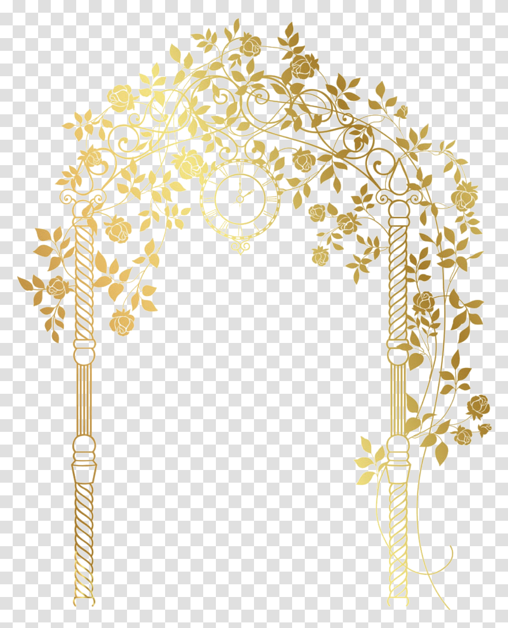 Https F Top4top Netp 580iokqk1 Snapchat Custom Silhouette Wedding Arch, Chandelier, Lamp, Pattern, Gold Transparent Png