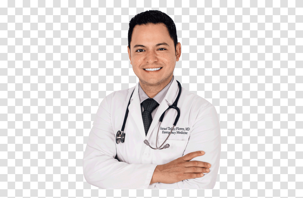 Https Laredoemergency Comwp Flores 1 Doctors Coat Emergency Room, Tie, Accessories, Accessory Transparent Png