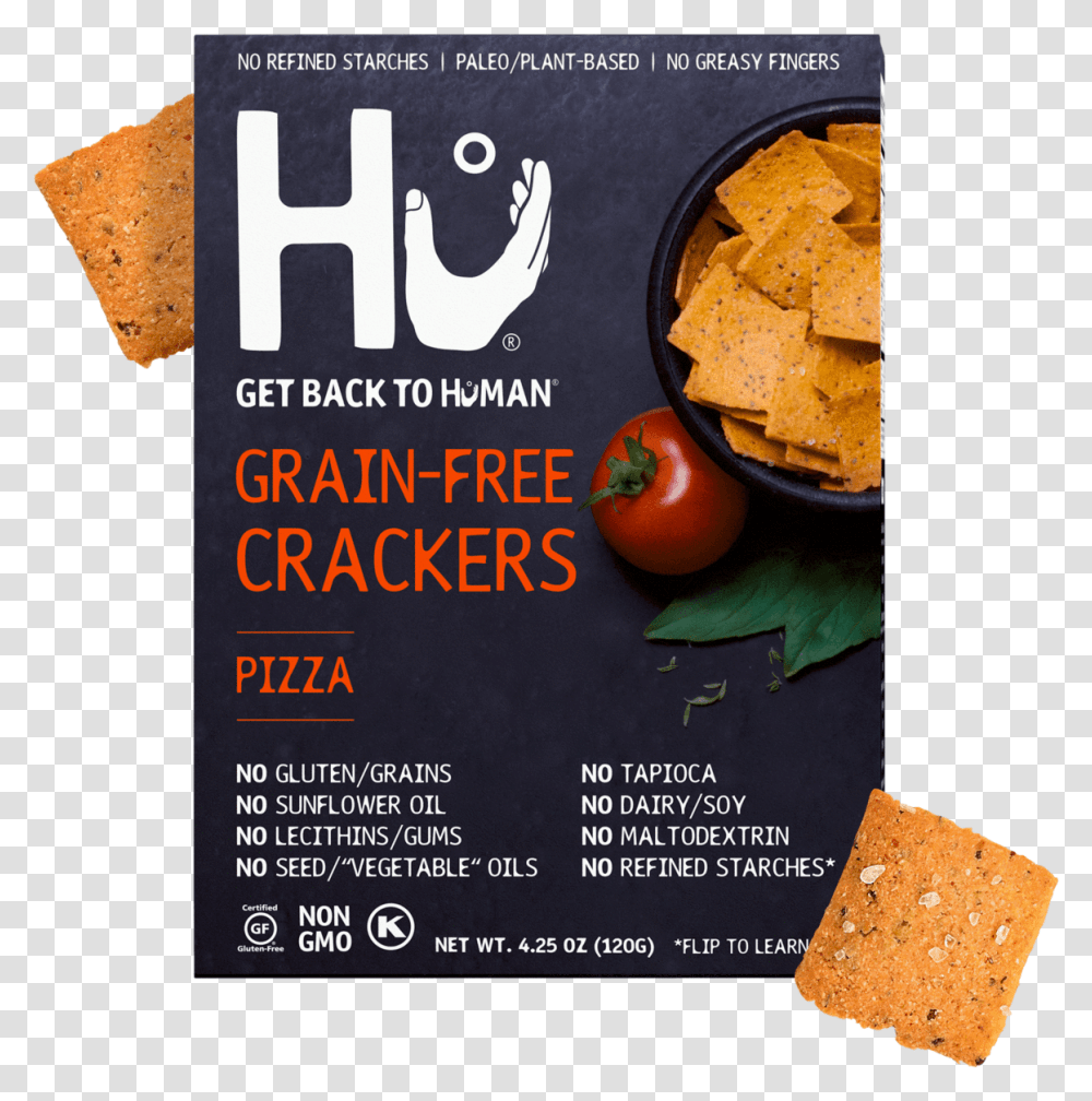 Hu Hazelnut Butter Dark Chocolate, Bread, Food, Cracker, Advertisement Transparent Png