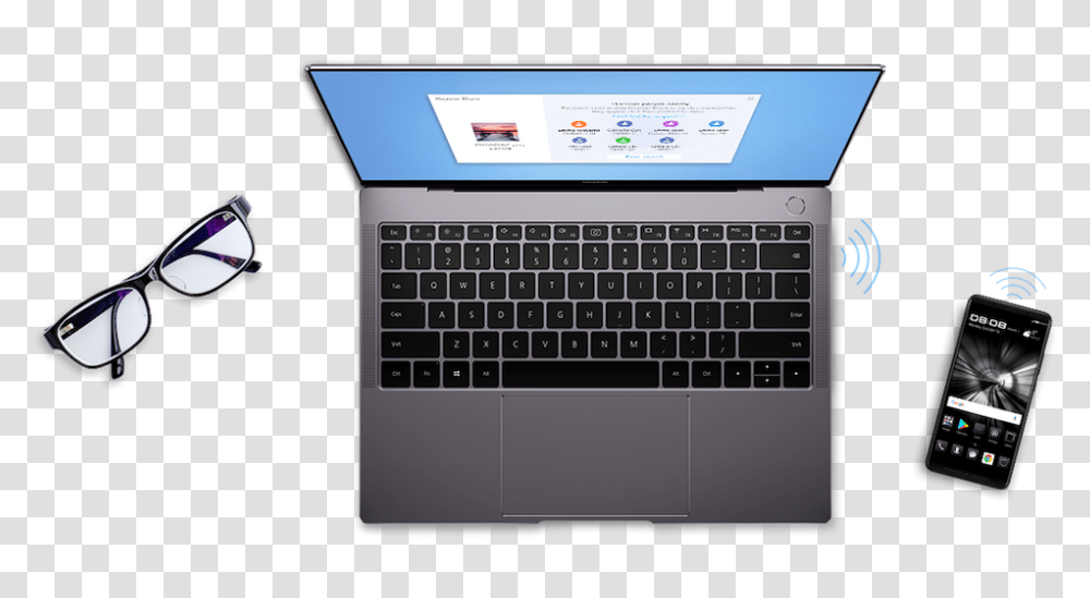 Huawei Matebook X Pro, Laptop, Pc, Computer, Electronics Transparent Png