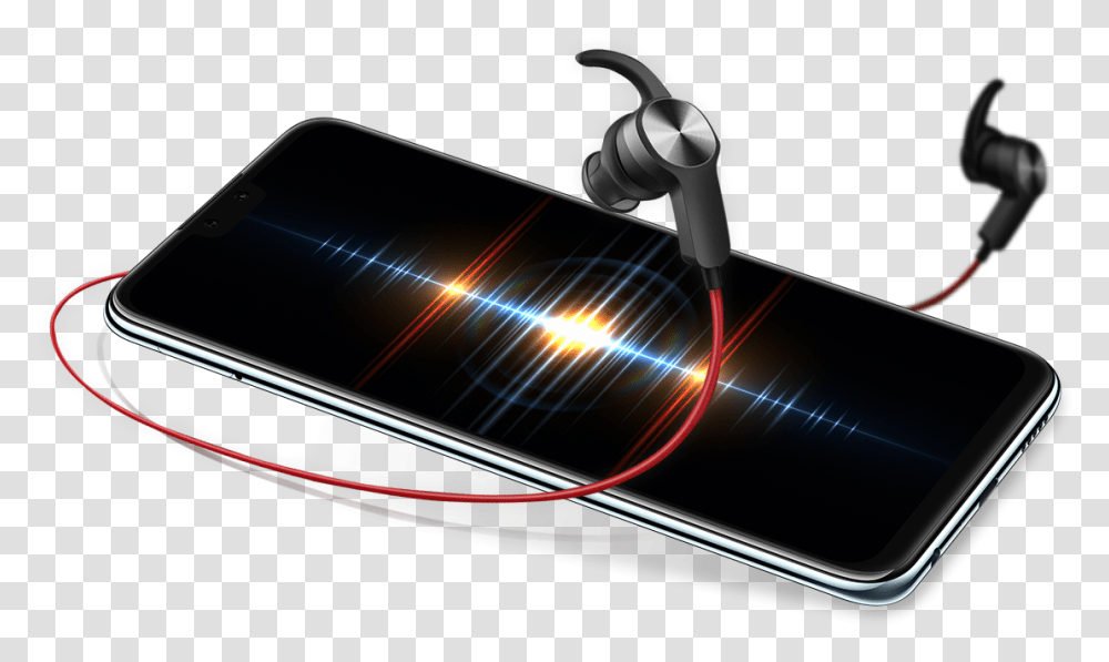 Huawei Y9 2019 Earphones, Mobile Phone, Electronics, Light, Laser Transparent Png