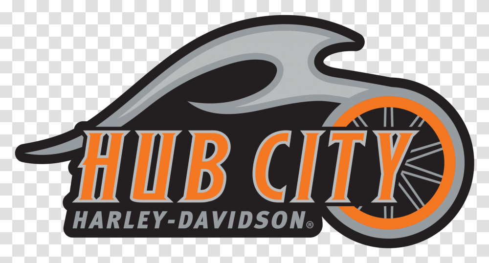 Hub City Harley Davidson Logo Illustration, Word, Alphabet, Label Transparent Png