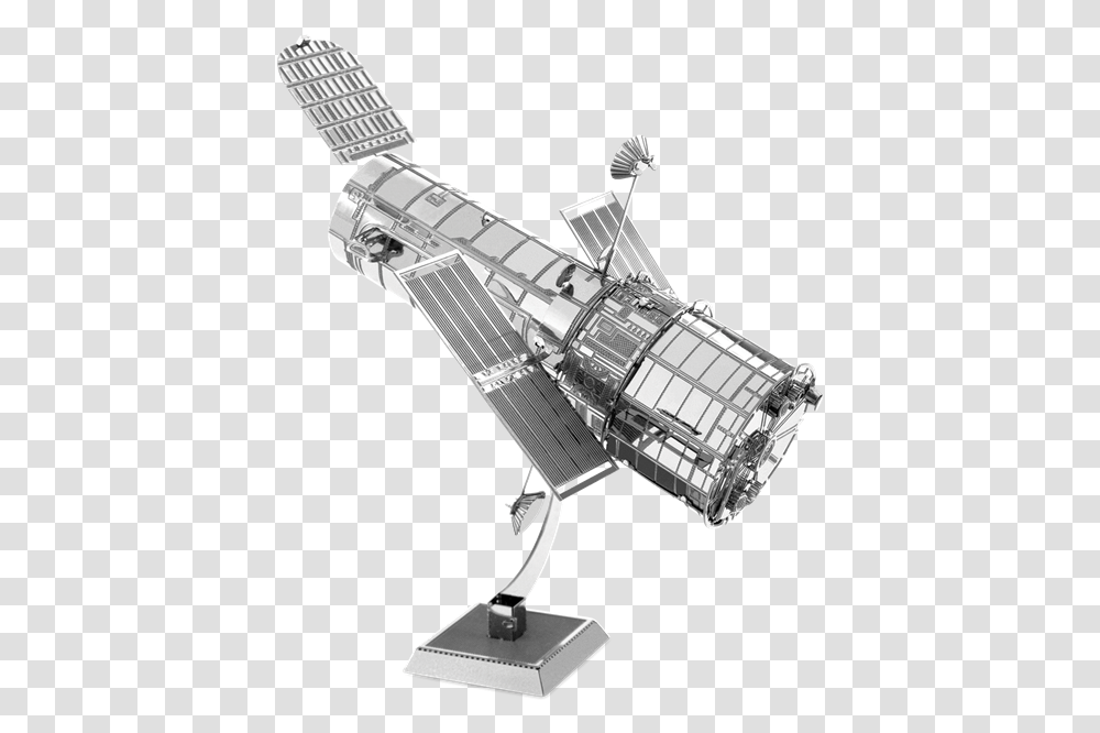 Hubble Telescope Hubble Space Telescope Metal Earth, Aircraft, Vehicle, Transportation, Spaceship Transparent Png