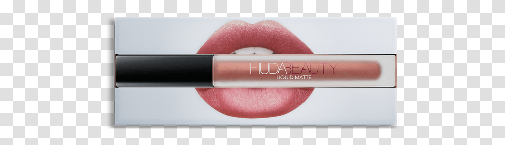 Huda Beauty Liquid Matte Lipstick, Cosmetics, Mouth Transparent Png