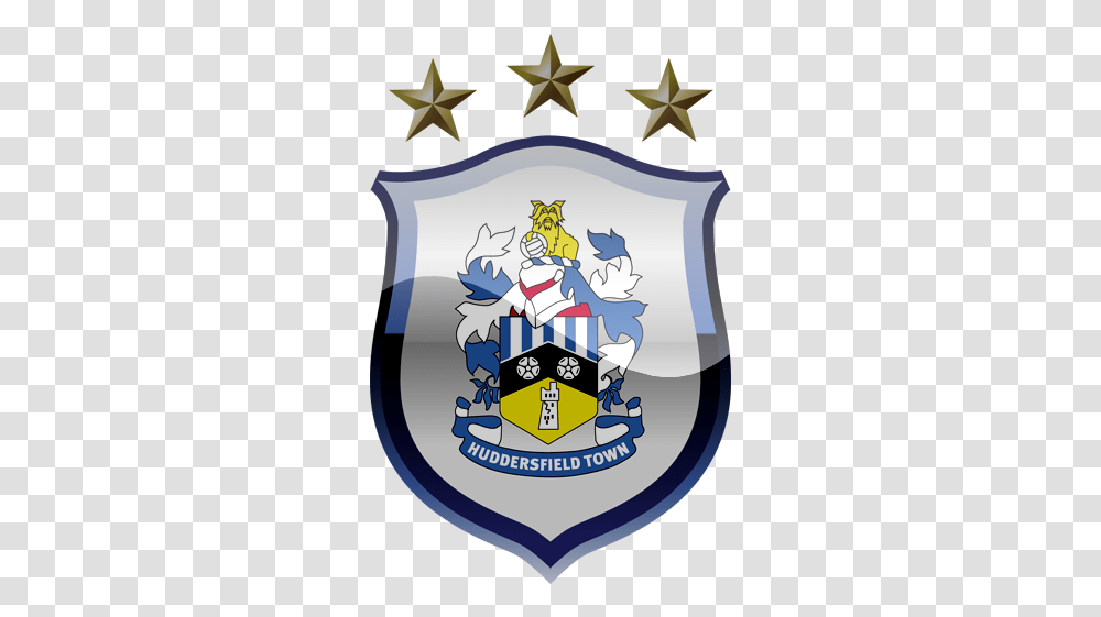 Huddersfield Town Fc Football Logo Huddersfield Town, Armor, Poster, Advertisement, Shield Transparent Png